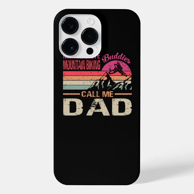 Coque iPhone Mes amis préférés VTT Appelez-Moi Papa Vi (Verso)