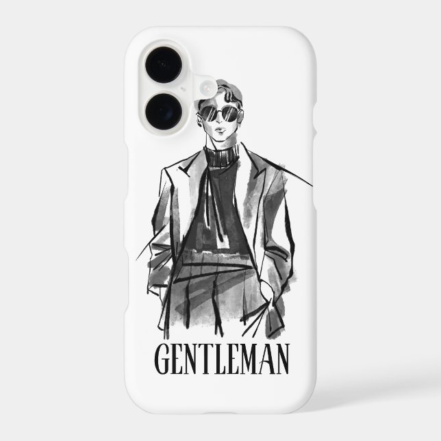 Coque iPhone Messieurs (Verso)