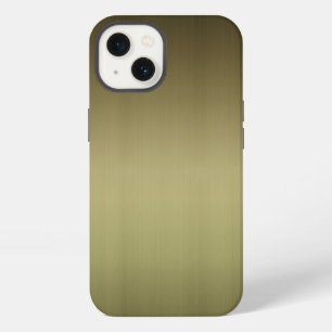Etui iPhone 13 Métal : laiton brossé