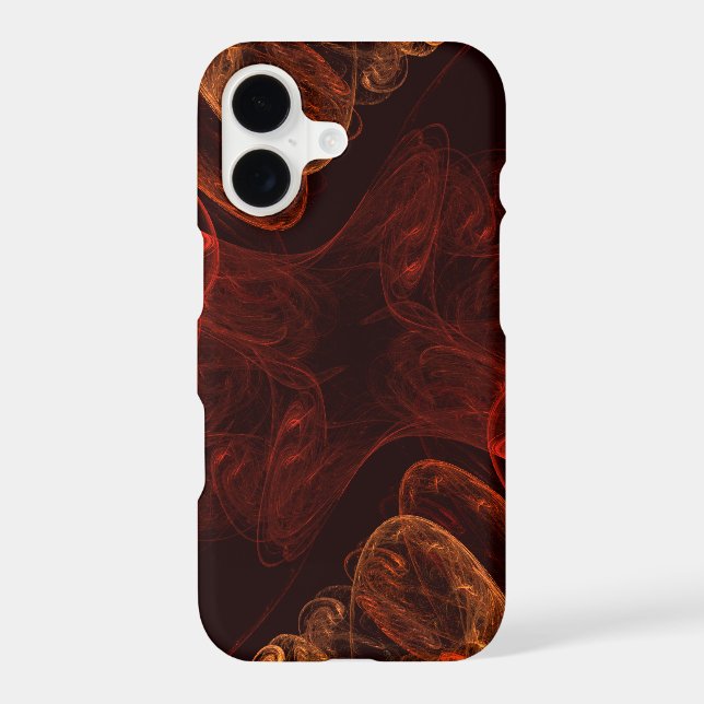 Coque iPhone Métamorphose Art Abstrait (Verso)