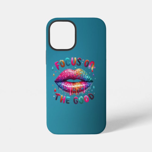 Coque iPhone mettre l'accent sur le goodiPhone 12 Mini Coque, G (Verso)