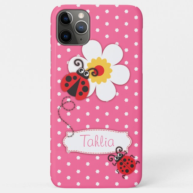 Coque iphone mignon de pourpre de nom de filles de (Dos)