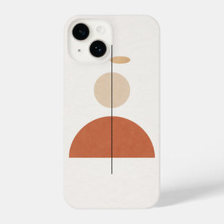 Coque Pour iPhone 14 Minimal Geometric Abstract Art