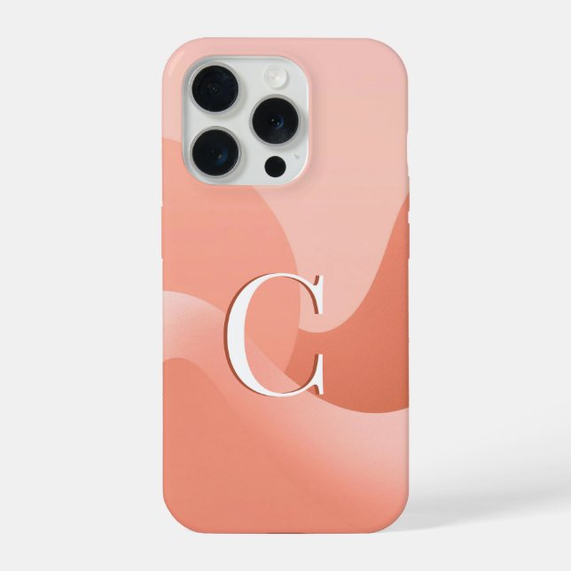 Coque iPhone Minimal Monogram C Phone Case (Verso)