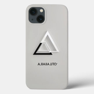Coque iphone minimaliste du logo commercial "Ajia"