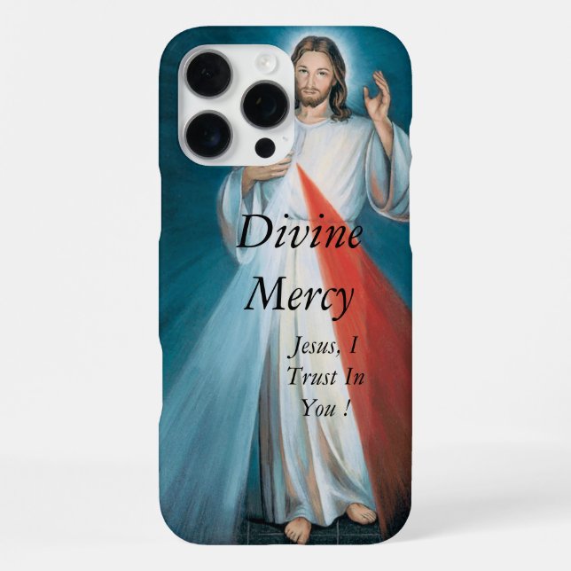 Coque iPhone Miséricorde divine (Verso)