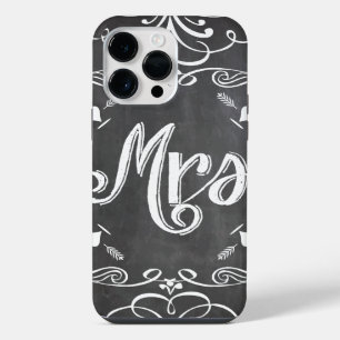 Coque Pour Pour iPhone 14 Pro Max Mme. Tableau Noir Inspiré Bistro Rétro