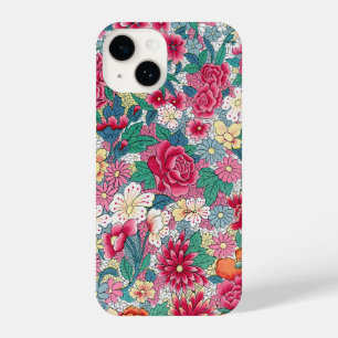 Coque Pour iPhone 14 Modèle floral chinois coloré