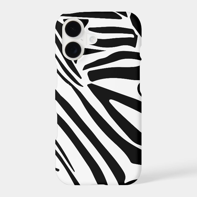 Coque iPhone Modèle Zèbre (Verso)