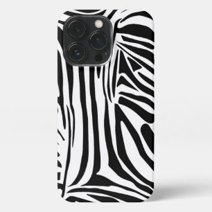 Etui iPhone 13 Pro Modèle Zèbre