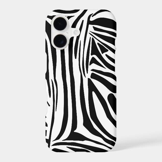 Coque iPhone Modèle Zèbre (Verso)