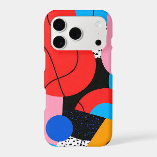 Coque iPhone moderne aux formes abstraites audacie
