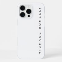 Moderne Créatif Branché Blanc Ajouter un nom