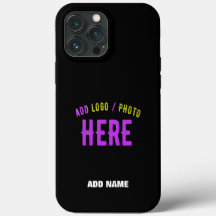 MODERNE ET MODERNE PERSONNALISABLE NOIR VÉRIFIÉ