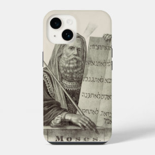 Coque Pour iPhone 14 Moïse prophète avec les Tables de la Loi