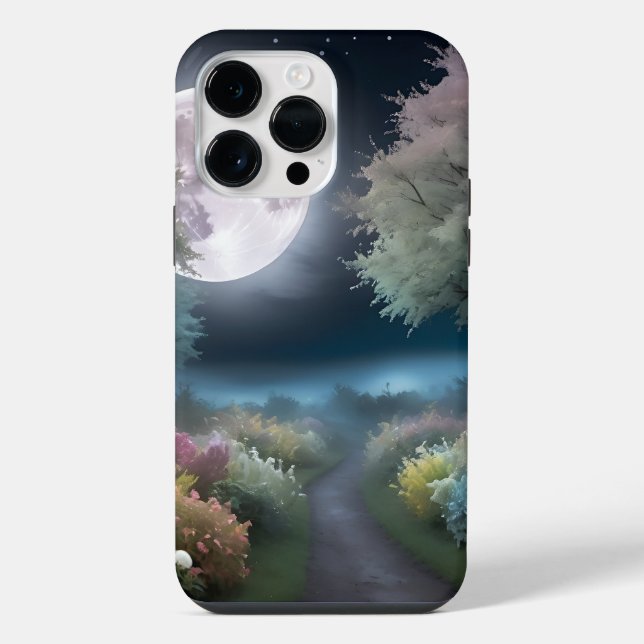 Coque iPhone Monnlight Midnight 1 (Verso)