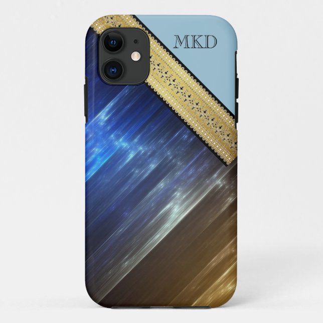 Coque iphone monogramme (Dos)