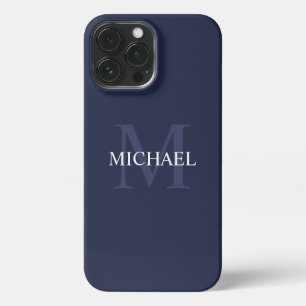 Etui iPhone 13 Pro Max Monogramme et nom personnalisés