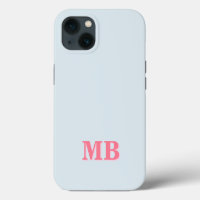 Monogramme initial minimaliste moderne