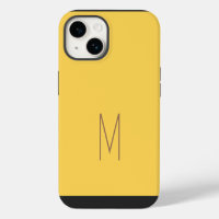 Monogramme moderne initiale simple