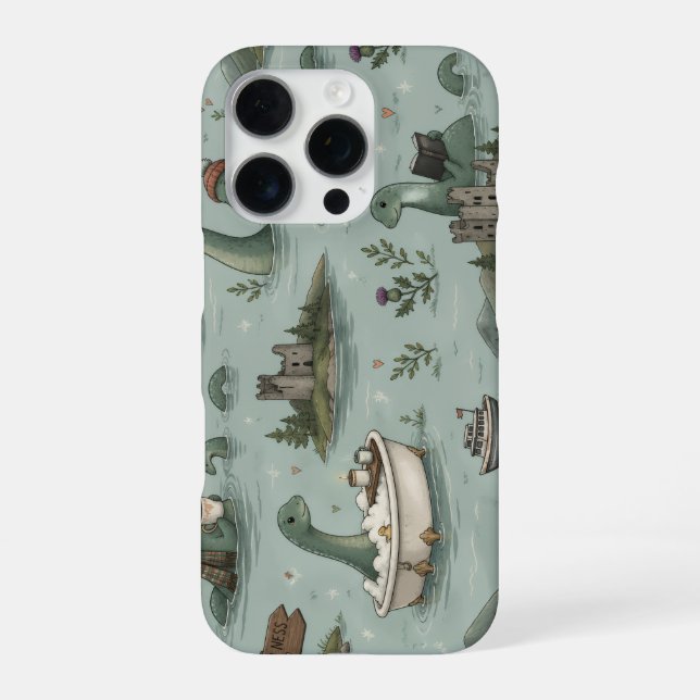 Coque iPhone Monstre du Loch Ness  (Verso)
