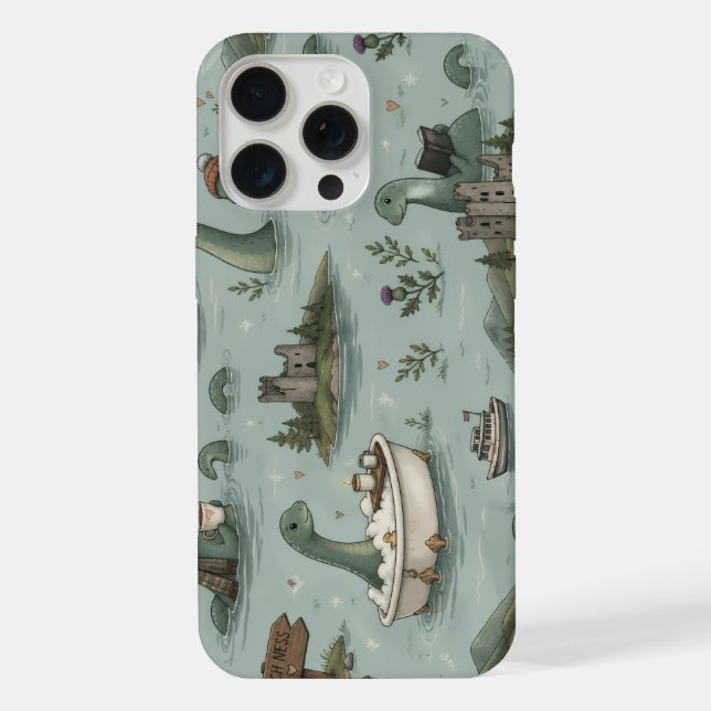 Coque iPhone Monstre du Loch Ness  (Verso)
