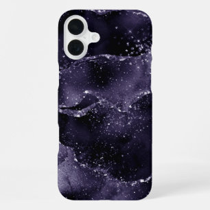 Coque iPhone 16 Plus Moody Agate Midnight Indigo Deep Purple Glam