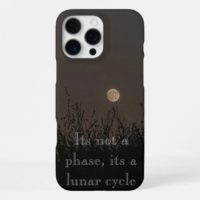 Coque iPhone moon phone case (Verso)