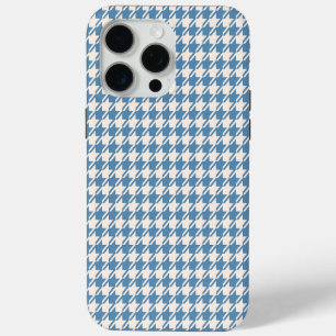 Motif à carreaux bleu+crème