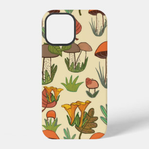 Coque iPhone 12 Motif champignon. 