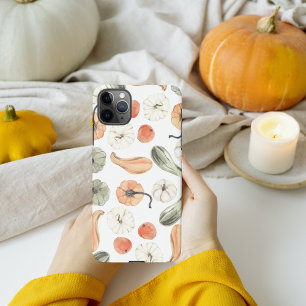 Coque iPhone 11Pro Max Motif Citrouille coloré tendance   Vibes d'automne
