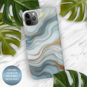 Motif d'art en marbre bleu clair gris Turquoise fo