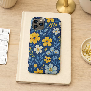 Coque iPhone 11Pro Max Motif d'art floral méditerranéen classique