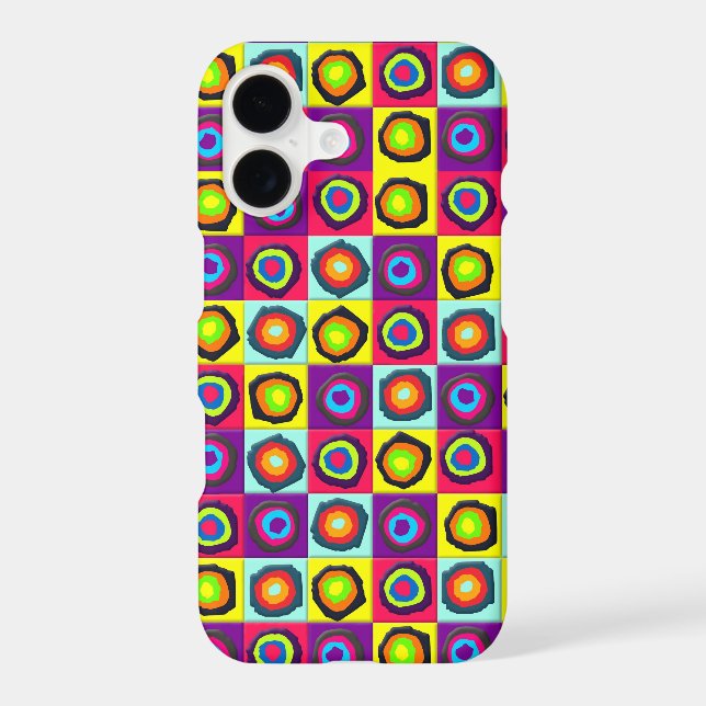 Coque iPhone motif de cercles  (Verso)