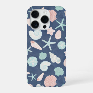 Coque iPhone 16 Pro motif de coquillages