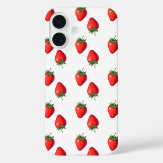 Coque iphone Motif de fraises