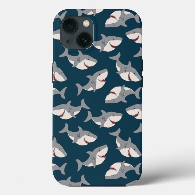 Coque iphone Motif de la semaine du requin (Verso)