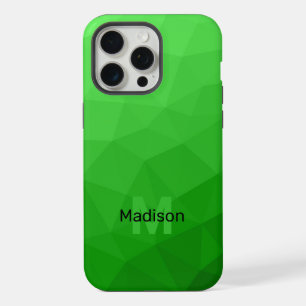 Motif de maillage géométrique ombré vert clair Mon