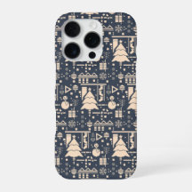 Motif de Noël Géométrique