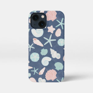 Etui iPhone 13 Mini motif des coquillages