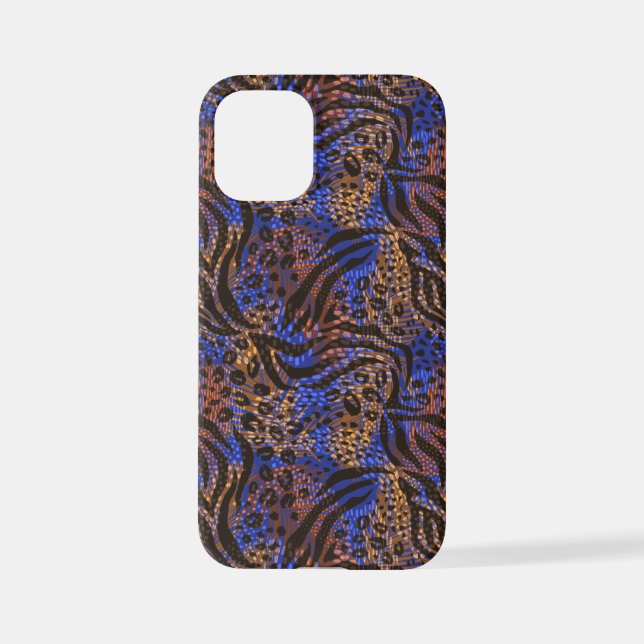 Coque iPhone Motif d'impression Leopard et Zebra (Verso)