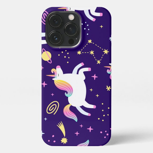 Coque iPhone Motif du club de fans Unicorn (Verso)