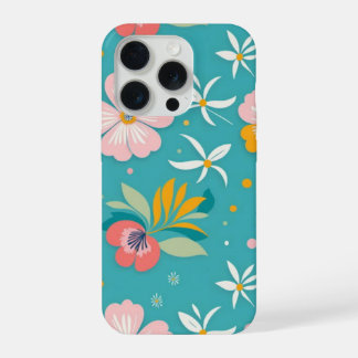 Motif floral aux couleurs pastel