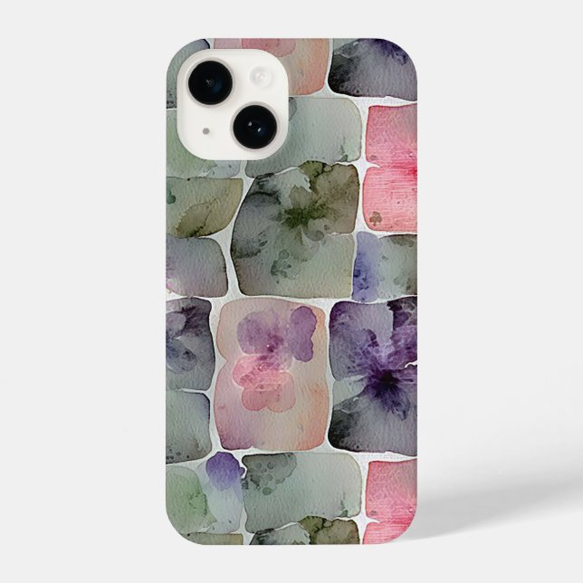 Coque iPhone Motif géométrique abstrait minimal 54 (Verso)