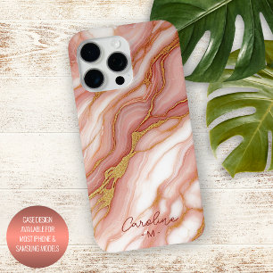 Motif marbre personnalisé mauve rose rouge or