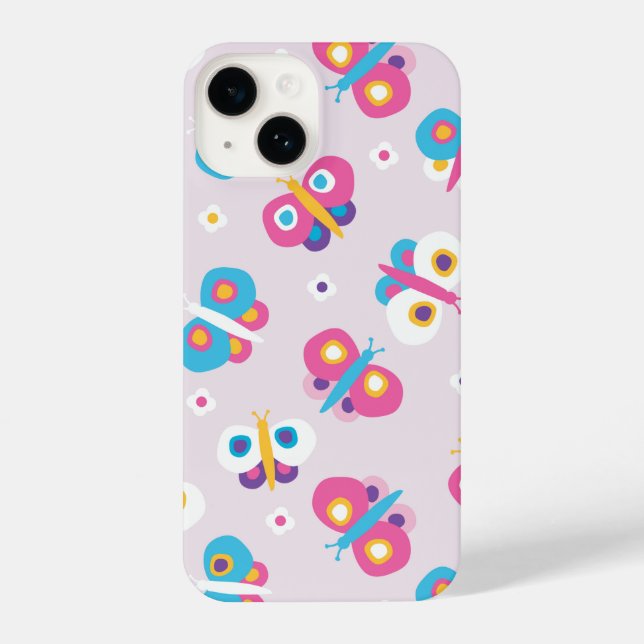 Coque iPhone Motif papillon pour petits mignons (Verso)