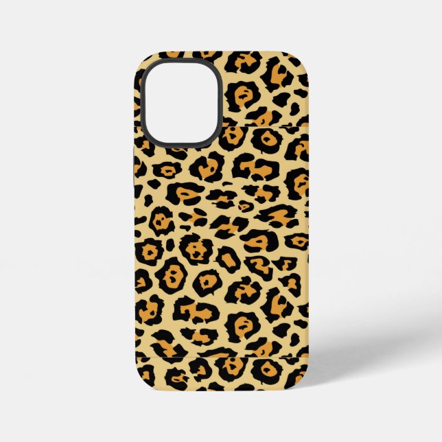Coque iPhone Motif Poster de animal Leopard-25560 (Verso)