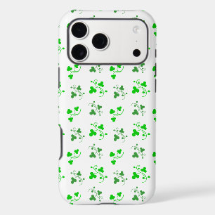 Coque iphone Motif Shamrock vert