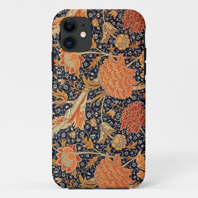 Coque iphone Motif William Morris Textile (Dos)