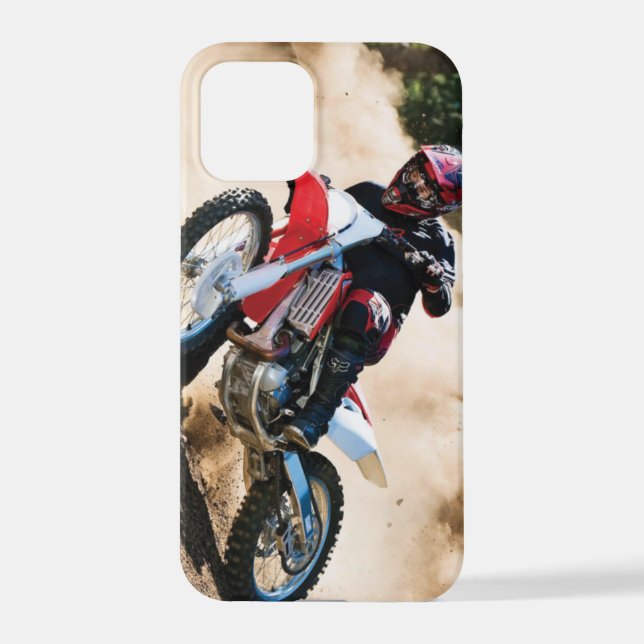 Coque iPhone Motocross (Verso)